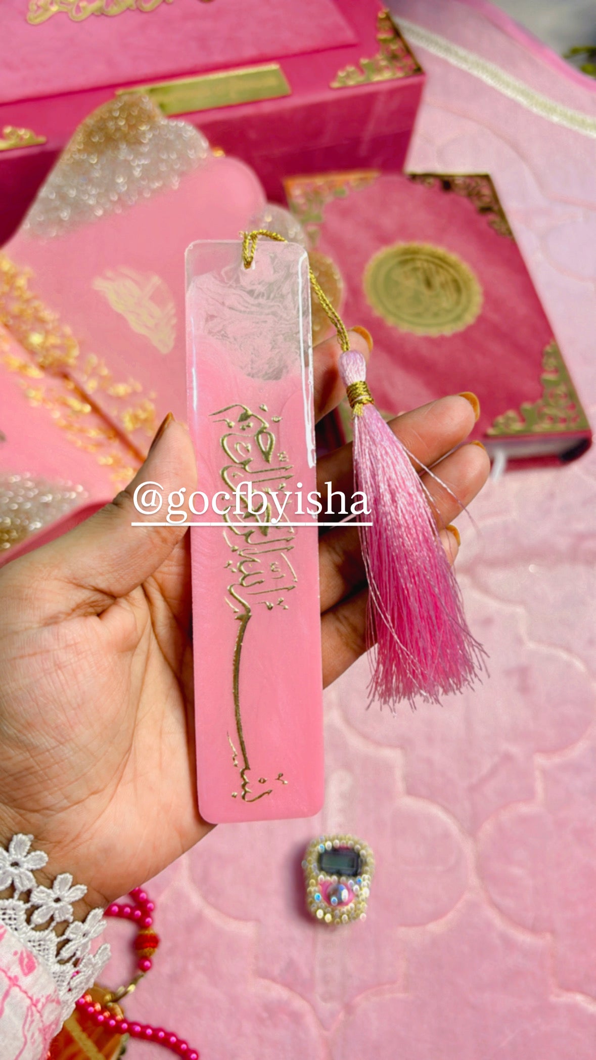 Pink Luxury quran hamper