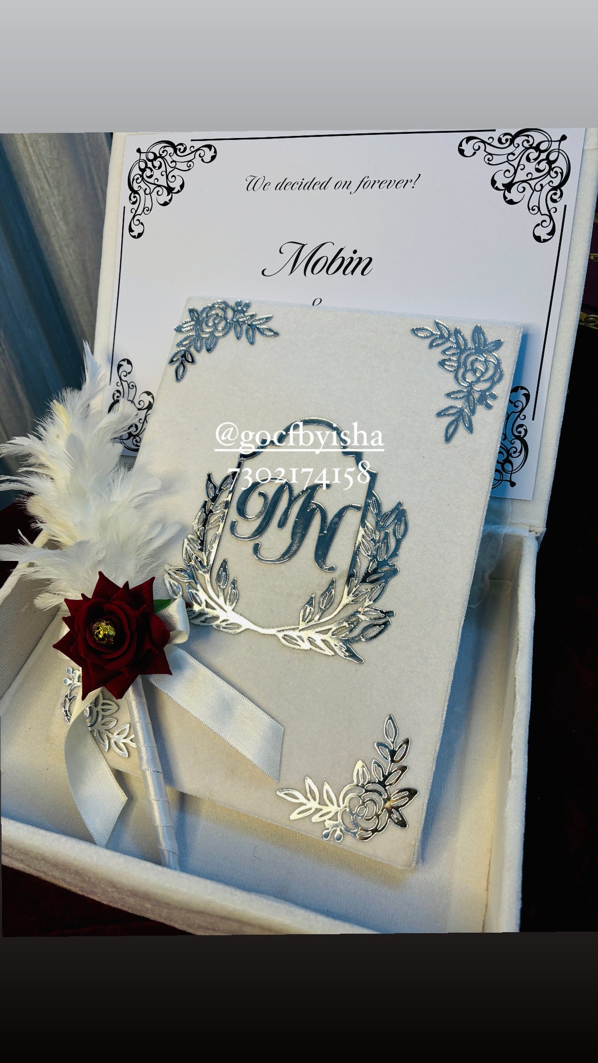 Nikah Nama and Nikkah pen combo