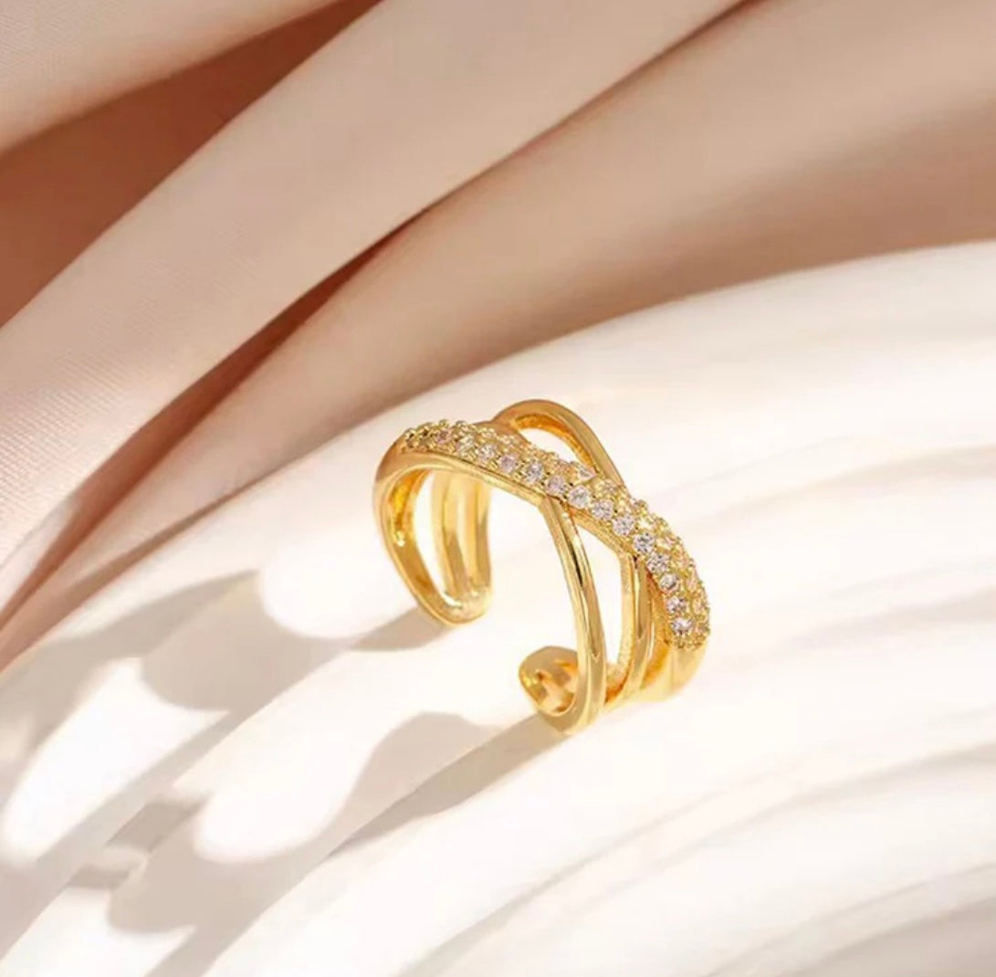 Golden ring anti tarnish