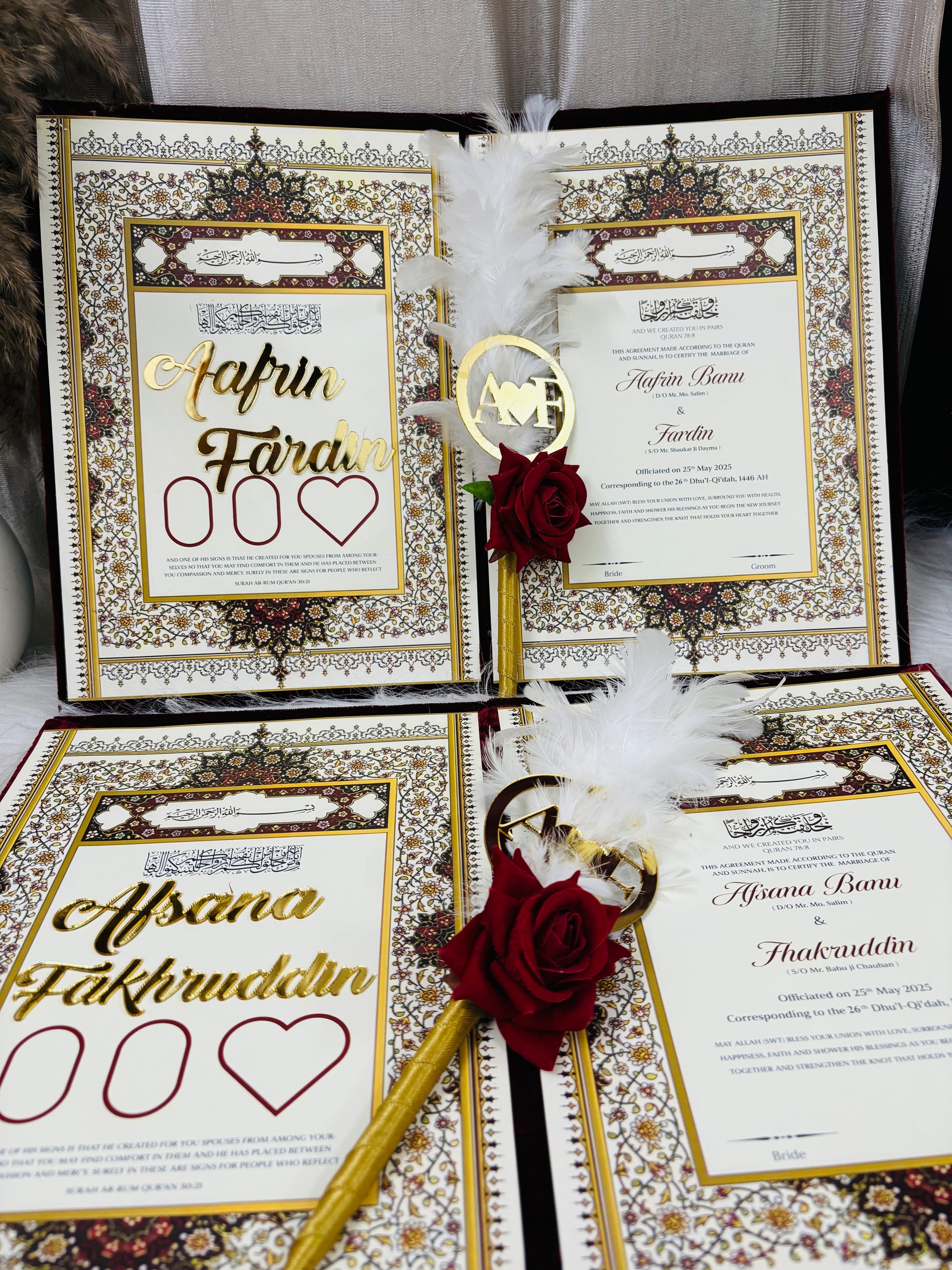 Nikah Nama Wedding Contract