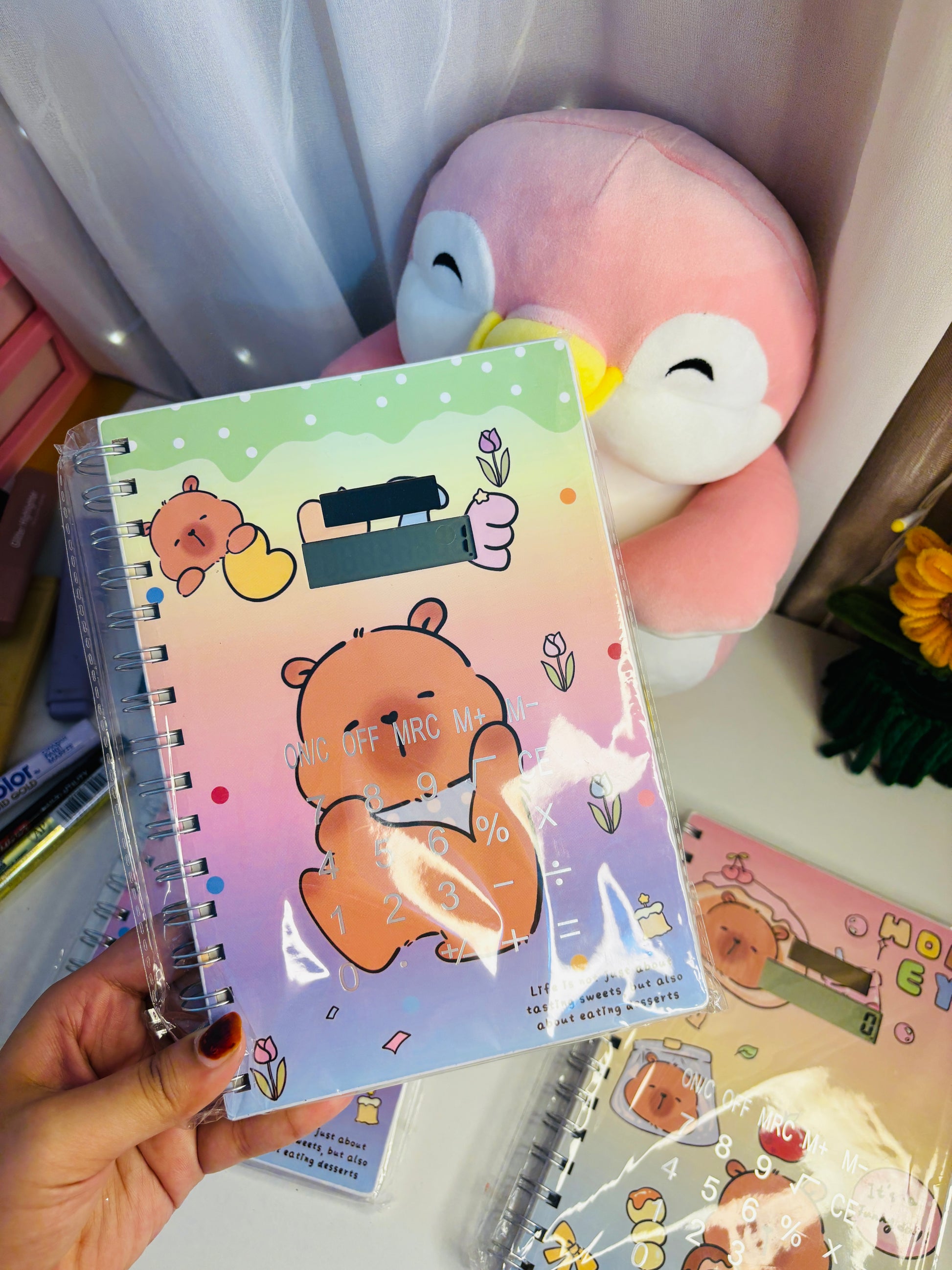 Calculater Diary/Notebook