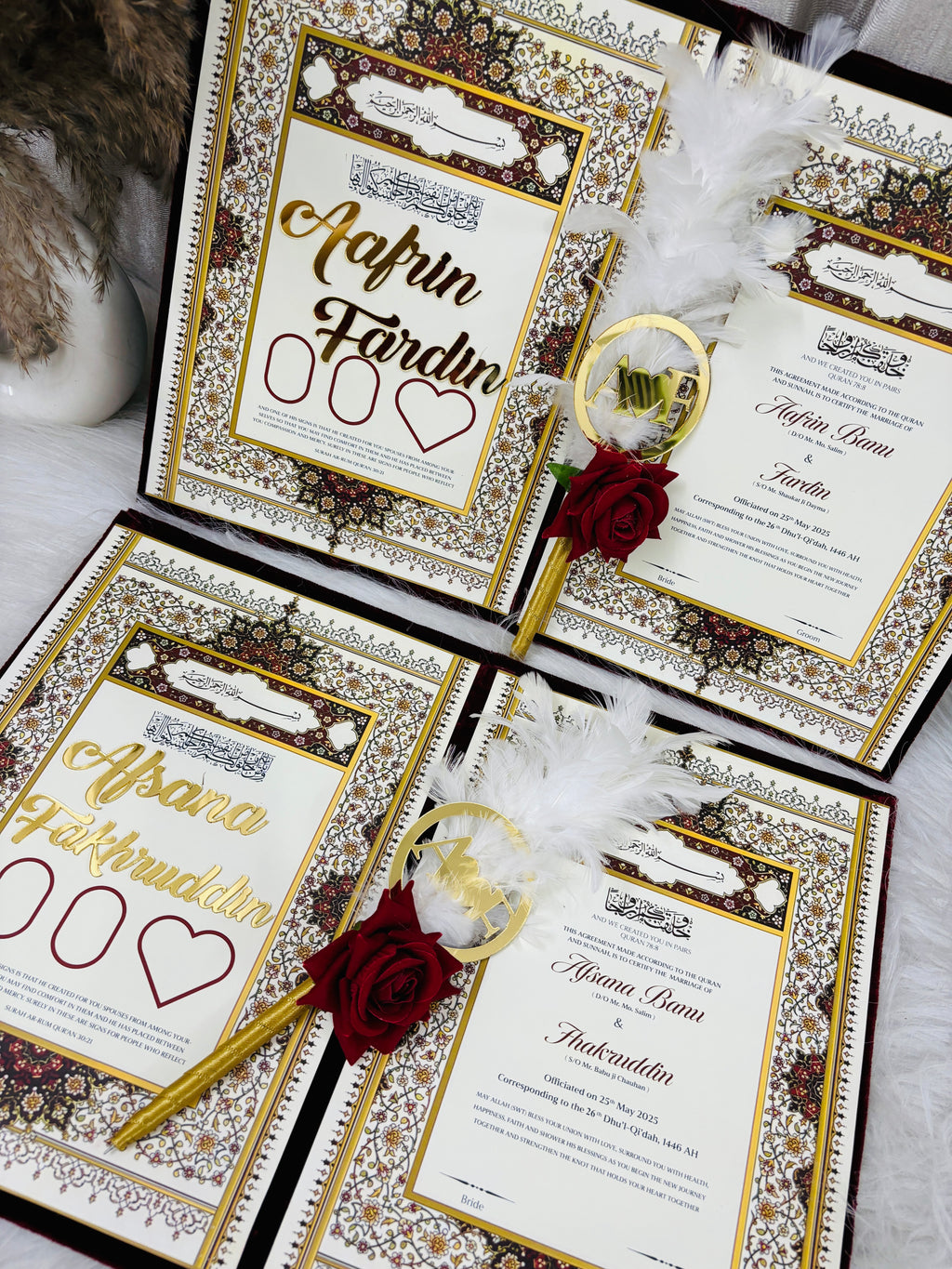 Nikah Nama Wedding Contract