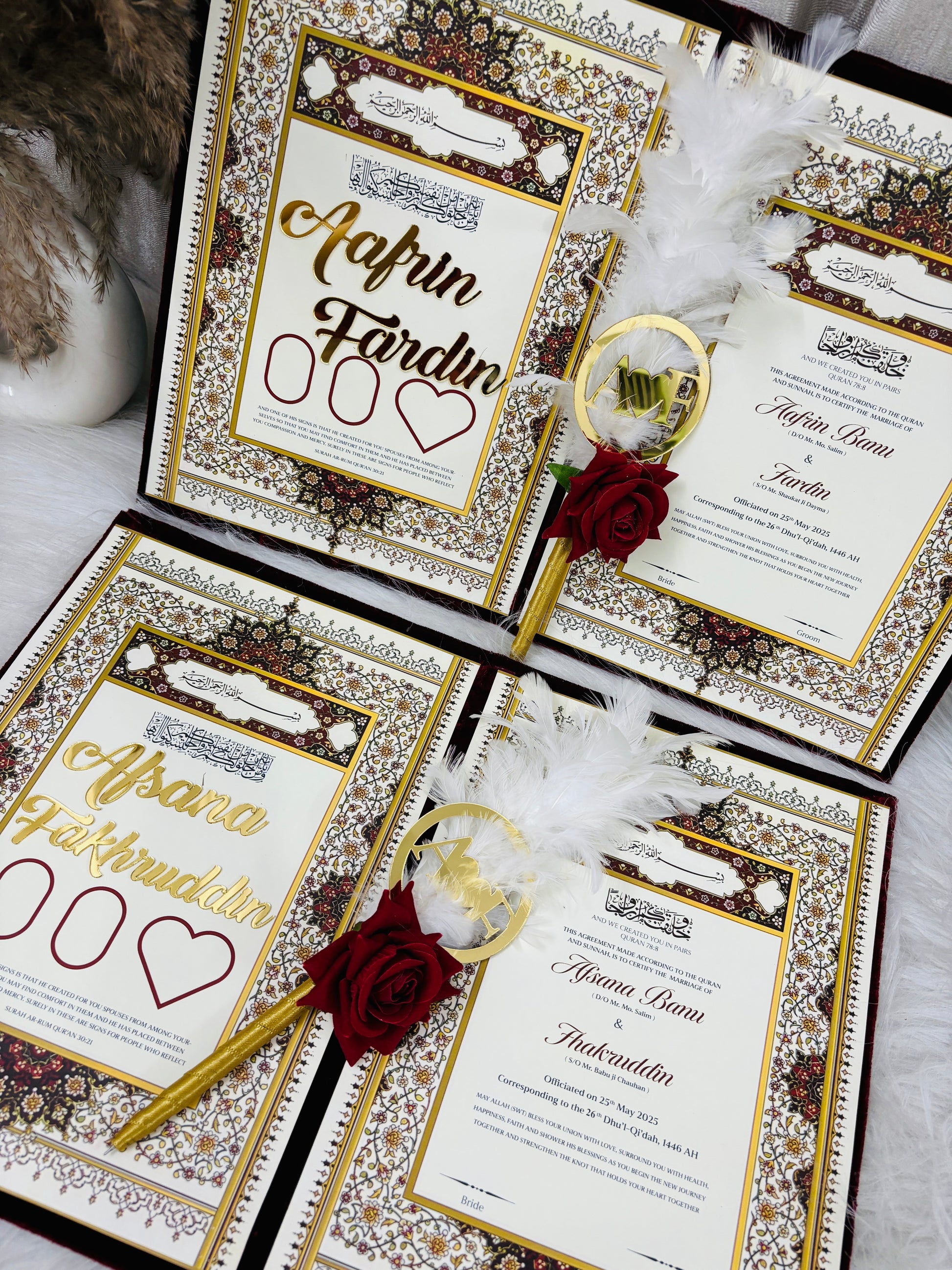 Nikah Nama Wedding Contract