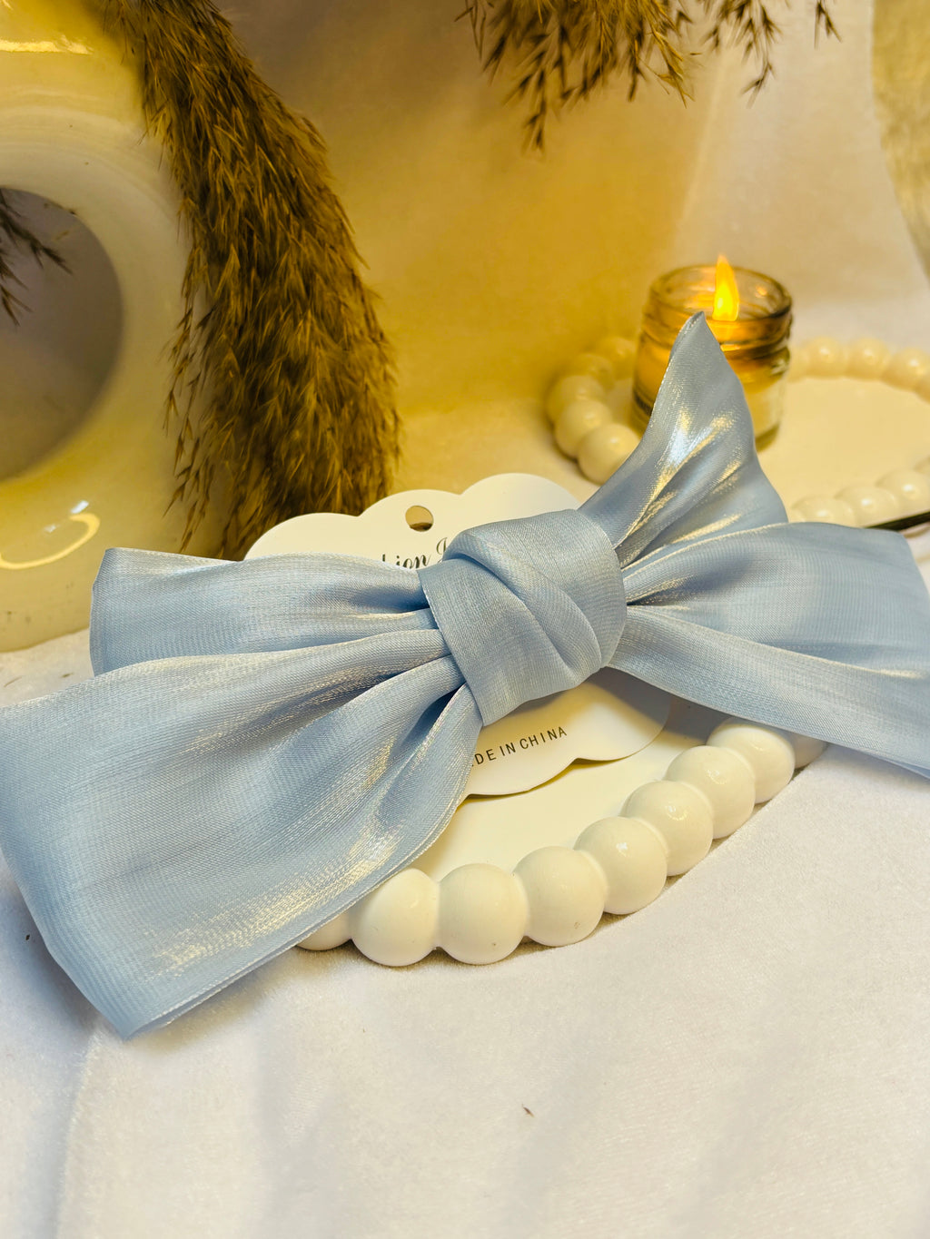 Cinnamon Girly Bow Clips