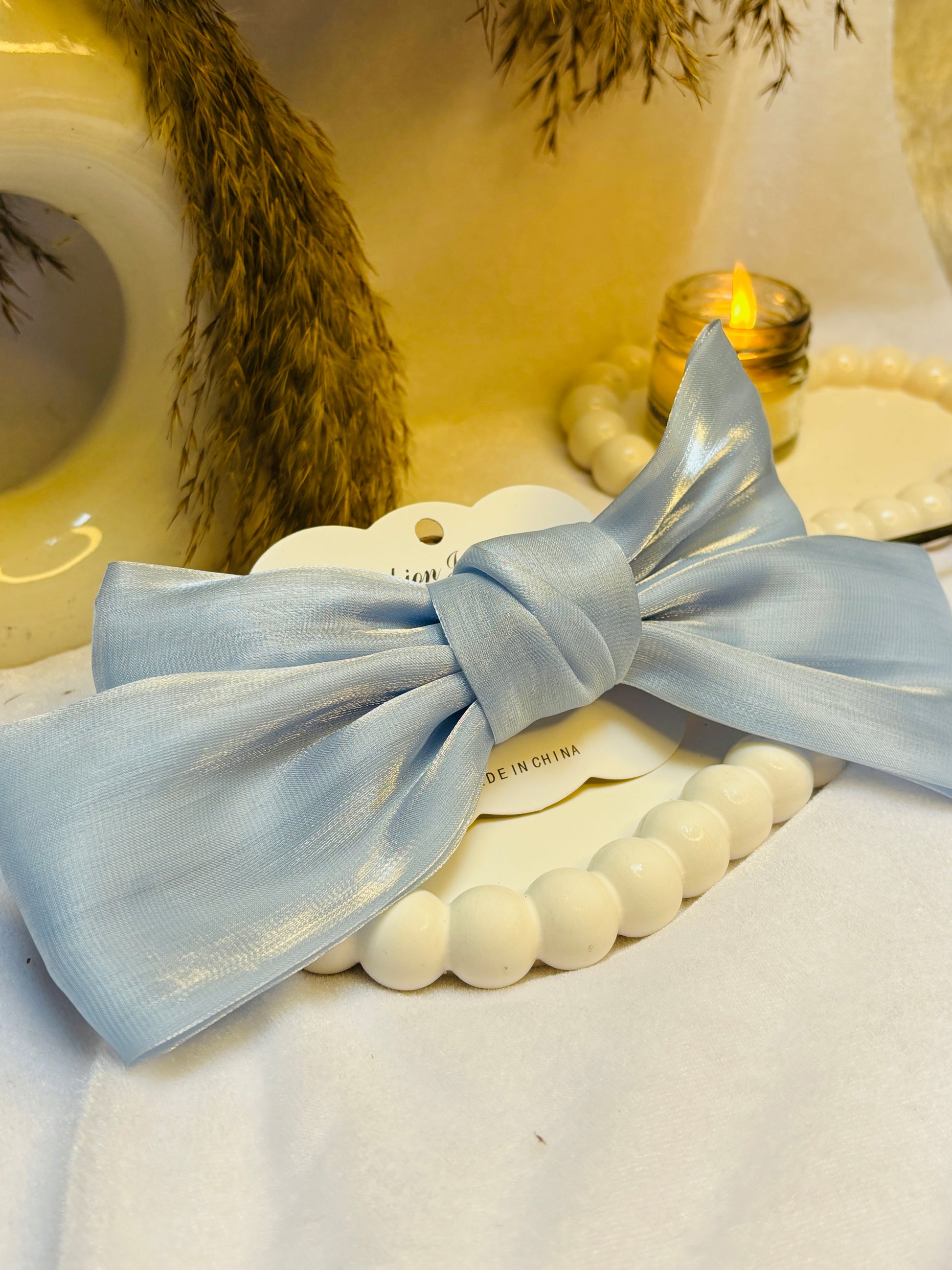Cinnamon Girly Bow Clips