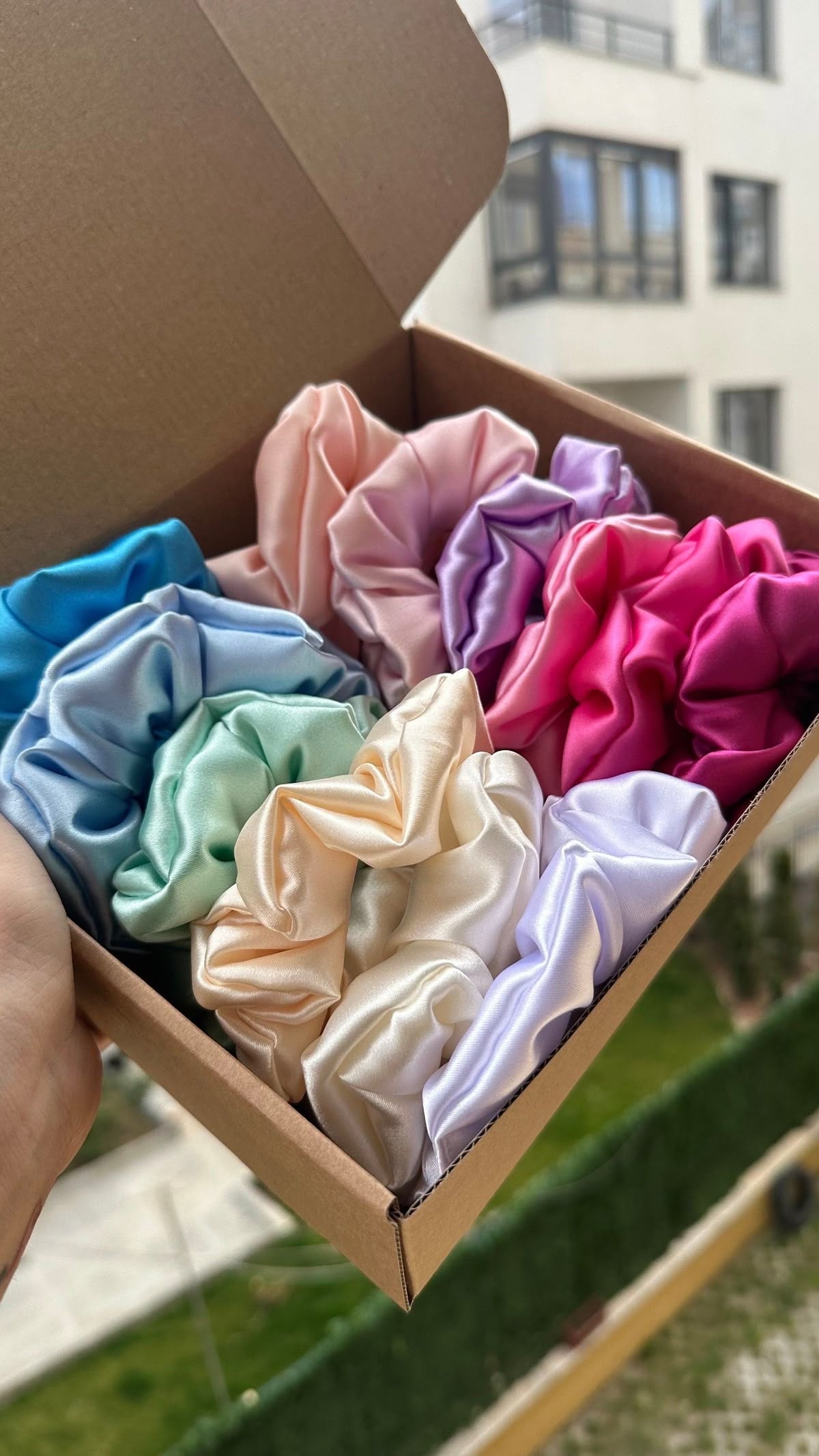 Satin Scrunchies